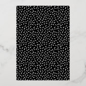 Ankündigung von Gold Foil Abschluss der Rose (Rückseite)