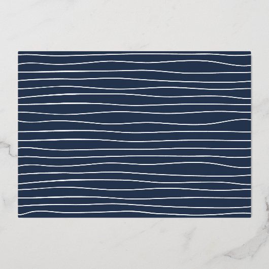 Ankündigung von Gold Foil Script Foto Abschluss (Rückseite)