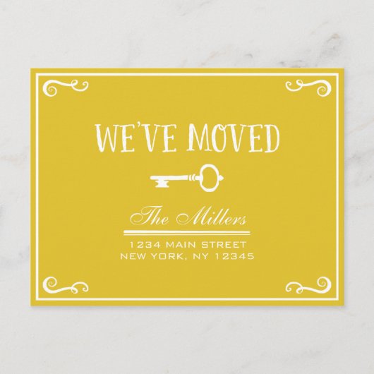 Ankündigung von Gold Key Moving (Vorderseite)