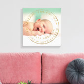 Ankündigung von Goldbrennen Keepake Gemstone Foto Leinwanddruck (Insitu (Wohnzimmer))