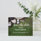 Ankündigung von Golf Save the Date Golf Turnieren (Stehend Vorderseite)