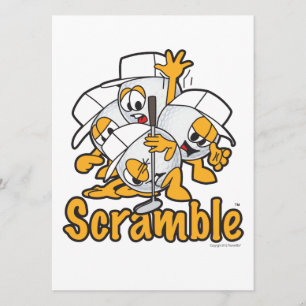 Ankündigung von Golf Scramble