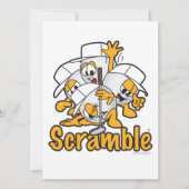 Ankündigung von Golf Scramble (Vorderseite)
