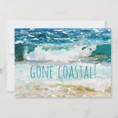 Ankündigung von "Gone Coastal New Zuhause Wave" (Vorderseite)