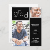 Ankündigung von Graduate Dual Foto (Vorne/Hinten)