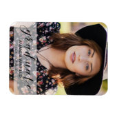 Ankündigung von Graduate Foto Magnet (Horizontal)