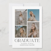 Ankündigung von Graduate Prestige Abschluss Foto (Vorderseite)