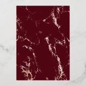 Ankündigung von Graduate Script Foto Foil (Rückseite)