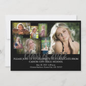 Ankündigung von Graduierungsmaßnahmen (Vorderseite)