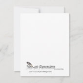 Ankündigung von Green and Blue Teddy Bear Baby (Rückseite)