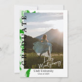 Ankündigung von Green Marble Foto Abschluss (Vorderseite)