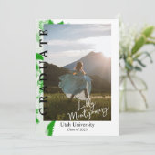 Ankündigung von Green Marble Foto Abschluss (Stehend Vorderseite)