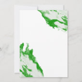 Ankündigung von Green Marble Foto Abschluss (Rückseite)