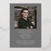 Ankündigung von Grey Boy Foto Gold Foil Abschluss (Rückseite)