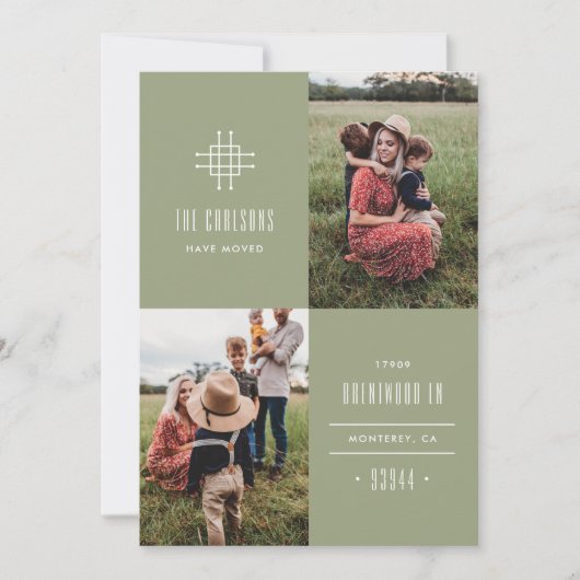 Ankündigung von Grille Moving - Grün (Vorderseite)