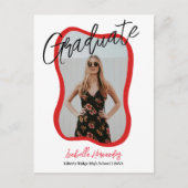 Ankündigung von handgeschriebenen Abschlüssen auf (Vorderseite)