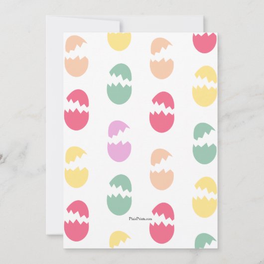 Ankündigung von Hatchling Chick Pregnancy (Rückseite)