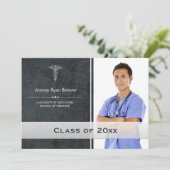 Ankündigung von HealthCare Medical Abschluss Foto (Stehend Vorderseite)