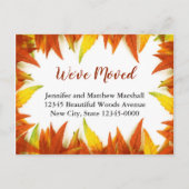 Ankündigung von Herbstlauben mit benutzerdefiniert (Vorderseite)