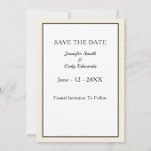 Ankündigung von Hochzeiten im Foto (Rückseite)