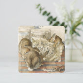 Ankündigung von Holiday Bake Sale Bunnies (Stehend Vorderseite)