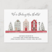 Ankündigung von Holiday New Zuhause Moving Postkarte (Vorderseite)