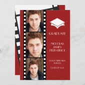 Ankündigung von Hollywood Movie Strip Abschluss (Vorne/Hinten)