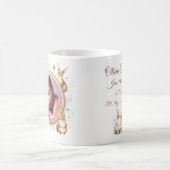 Ankündigung von Holztieren Kaffeetasse (Mittel)