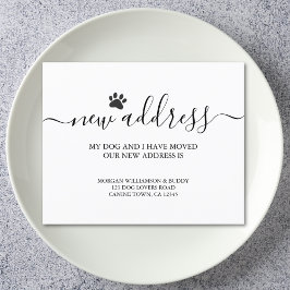 Ankündigung von Hundebewegungen