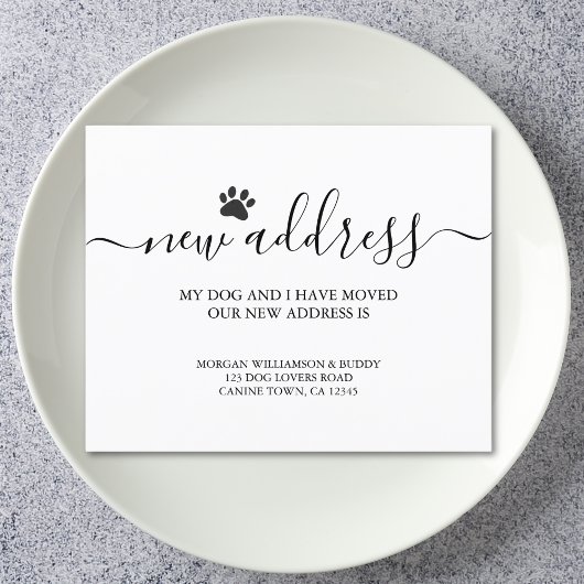 Ankündigung von Hundebewegungen