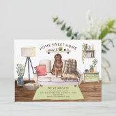 Ankündigung von Hundebewegungen im Neufundland (Stehend Vorderseite)