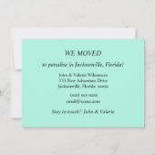 Ankündigung von Jacksonville FL Moving (Rückseite)