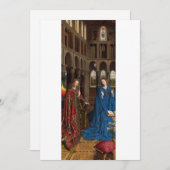 Ankündigung von Jan van Eyck (Vorne/Hinten)