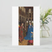 Ankündigung von Jan van Eyck (Stehend Vorderseite)