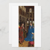Ankündigung von Jan van Eyck (Vorne/Hinten)