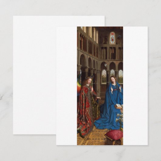 Ankündigung von Jan van Eyck (Vorne/Hinten)