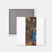 Ankündigung von Jan van Eyck Magnet (Vorderseite/Rückseite)