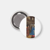 Ankündigung von Jan van Eyck Magnet (Vorderseite/Rückseite)