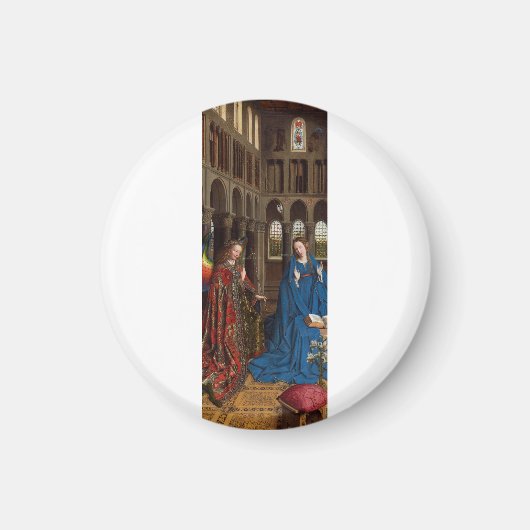 Ankündigung von Jan van Eyck Magnet (Vorne)