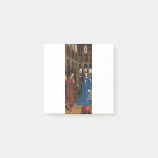 Ankündigung von Jan van Eyck Post-it Klebezettel (Vorderseite)