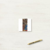 Ankündigung von Jan van Eyck Post-it Klebezettel (Auf Schreibtisch)