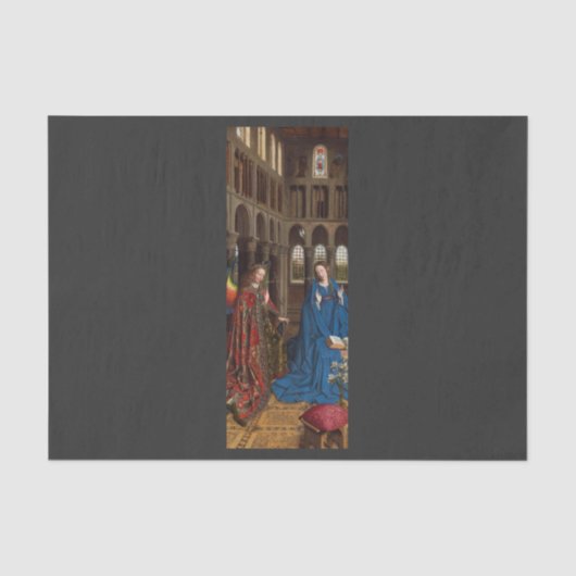 Ankündigung von Jan van Eyck Seidenpapier (Vorderseite)