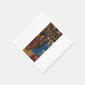 Ankündigung von Jan van Eyck Serviette (Ecke)