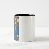 Ankündigung von Jan van Eyck Zweifarbige Tasse (Mittel)