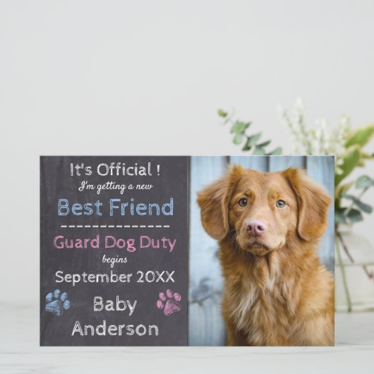 Ankündigung von Kindergarten (Stehend Vorderseite)