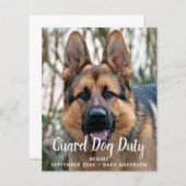 Ankündigung von Kindergarten-Schwangerschaft (Vorne/Hinten)