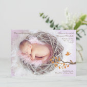 Ankündigung von kleinen Vögeln Foto (Stehend Vorderseite)