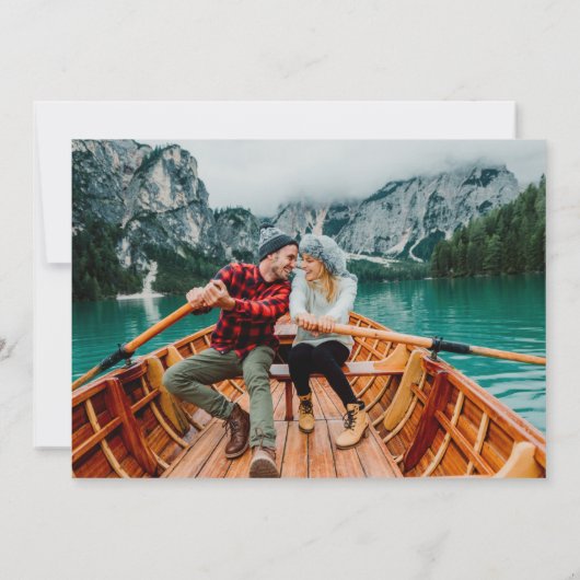 Ankündigung von Kleinsthochzeiten (Rückseite)