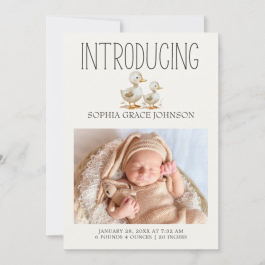 Ankündigung von Kleintieren von Kinderzimmern (Vorderseite)