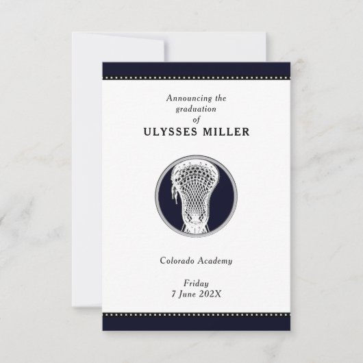 Ankündigung von Lacrosse (Vorderseite)